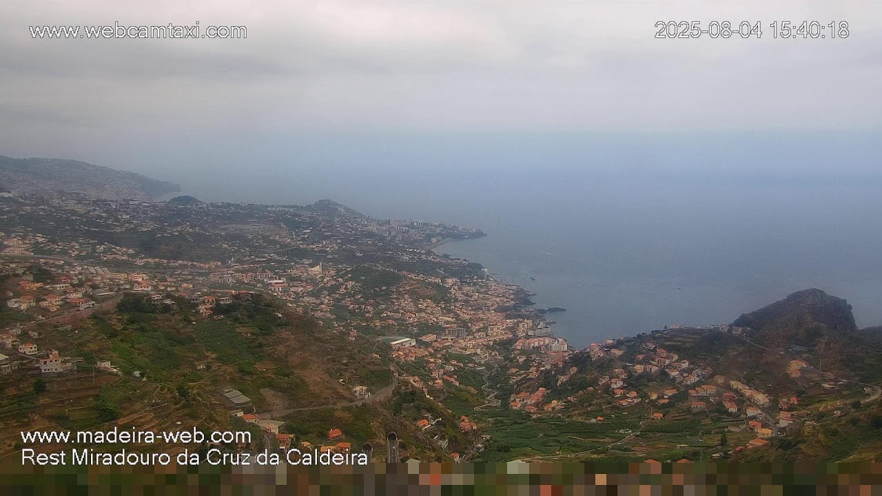 LIVE: Cruz da Caldeira HD Webcam, Câmara de Lobos | Madeira-Web