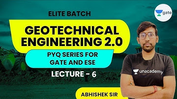 PYQ Series of #GATE & #ESE | Seepage Geotechnical Engineering 2.0