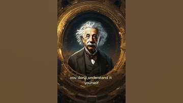 If you can’t explain it to a six year old, you don’t understand it yourself. | Einstein Quotes