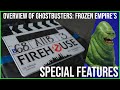 Overview of ghostbusters frozen empires special features