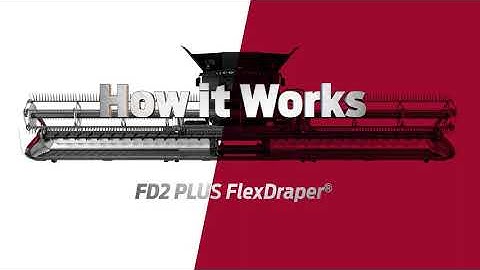 Case IH FD2 PLUS FlexDraper by MacDon Overview