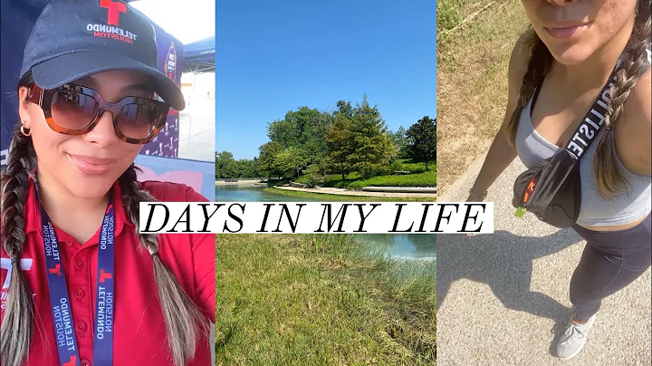 Houston vlog: work days, trying rosemary hair oil,...