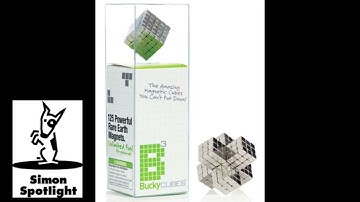 BuckyCubes Magnetic Desktoy Demonstration