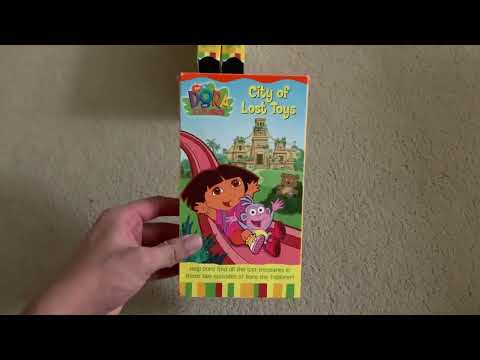 Dora The Explorer: City Of Lost Toys 2003 VHS (3 Copies)