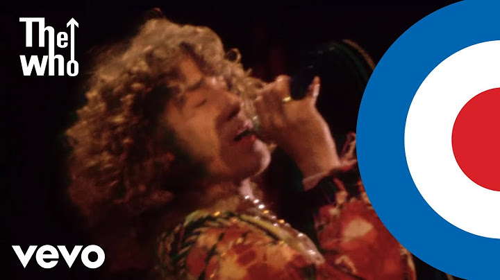Pinball Wizard Live version - Live performance video thumbnail