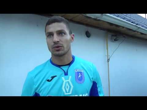 Nicolai Calancea, după Craiova II - Bascov 1-1 (video: Alex Vîrtosu)