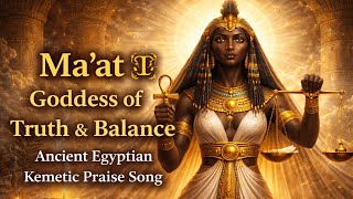 Ma’at ⚖️ Goddess of Truth & Balance | Ancient Egyptian Kemetic Praise Song