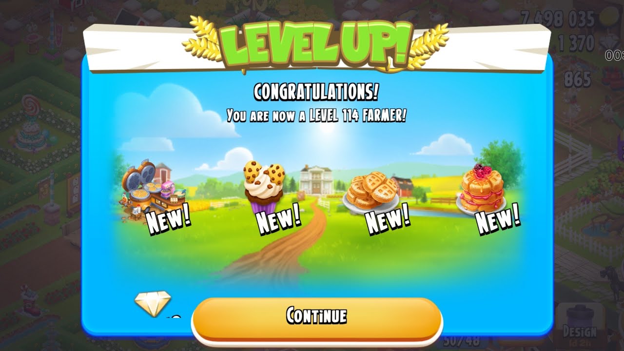 Level 114 UNLOCKED! 🚀 Fast XP Grind & Smooth Gameplay | Hay Day Milestone 🌾 | Waffle Maker