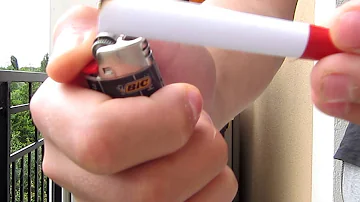 Qu'est-ce que sa fait si on fume une feuille de papier ?