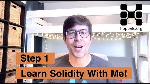 Beginner Solidity Tutorial #1 | Smart Contracts, Blockchain and More | Hope NLC
