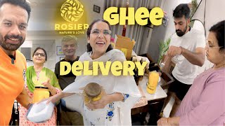 SURPRISE Visit to Subscribers House for Ghee Delivery !!