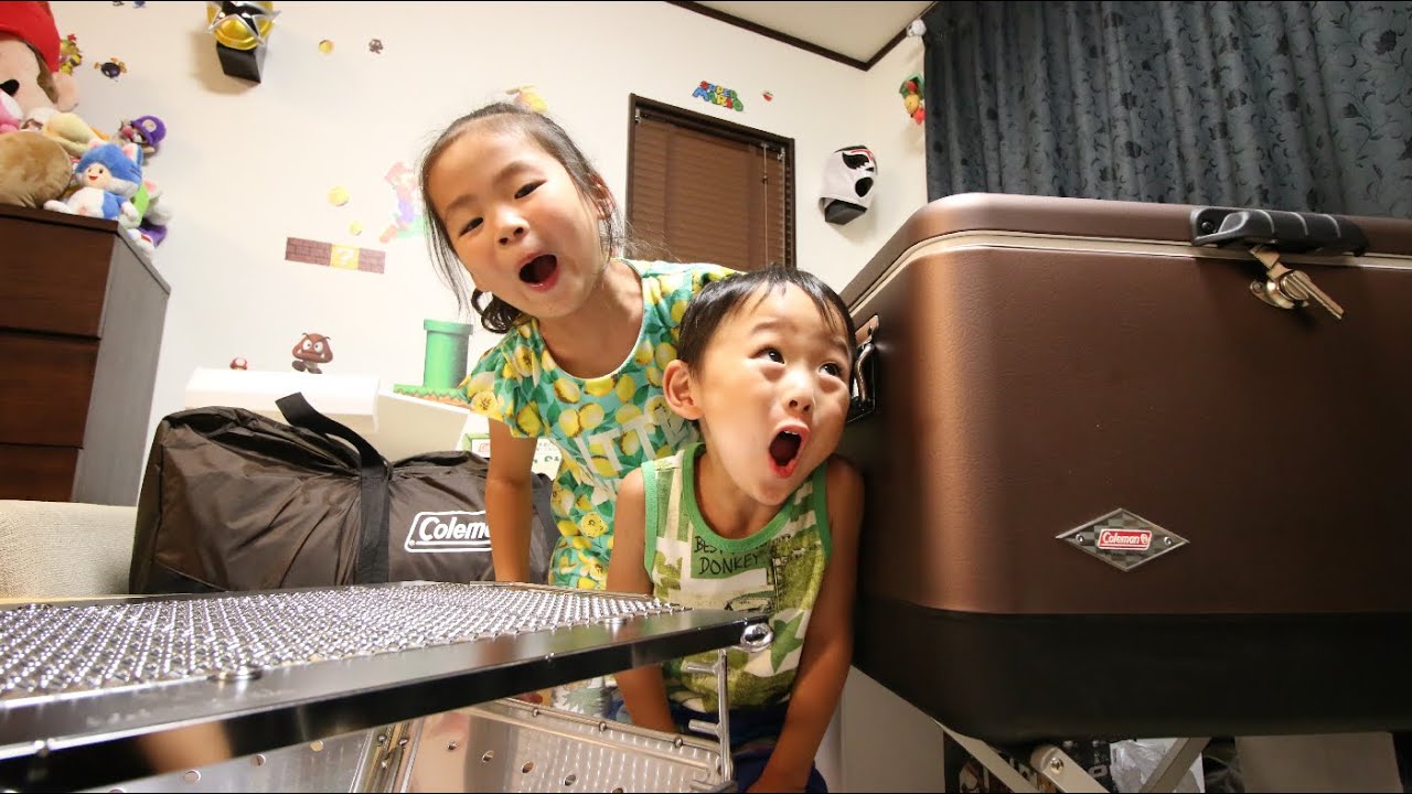 はじめてのキャンプへ！まずは準備だゾ Rino＆Yuuma