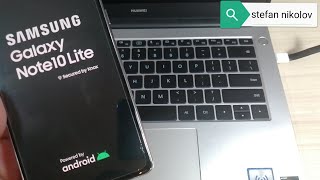 Hard reset Samsung Note 10 lite (SM-N770F), Delete Pin, Pattern, Password lock.