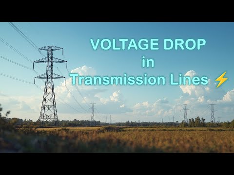 كيفية حساب انخفاض الجهد في خطوط النقل شرح تأثير معامل القدرة