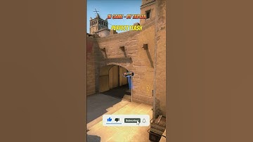 BIG TABSEN PERFECT FLASH ON MIRAGE #shorts #csgo