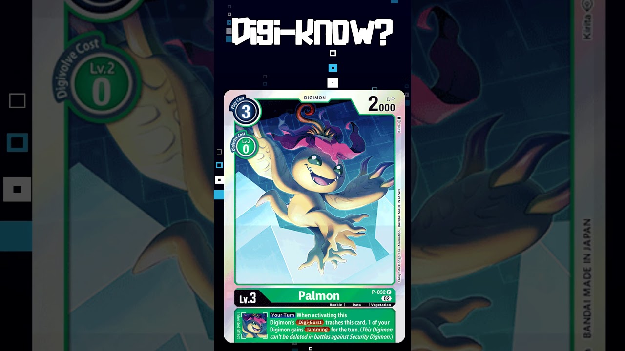 #DigiKnow you can find Palmon in Kowloon? #digimontcg #digimoncardgame #digimon #shorts