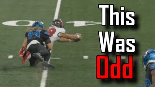 The replay booth reviews the wrong thing | Detroit Lions Vs Tampa Bay Buccaneers