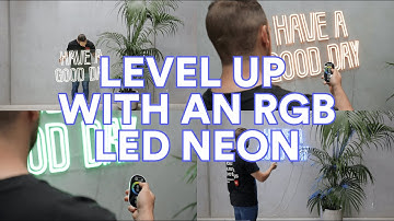From Boring to Baller - RGB Custom Neon™ Signs Change the Game 🙌🔥