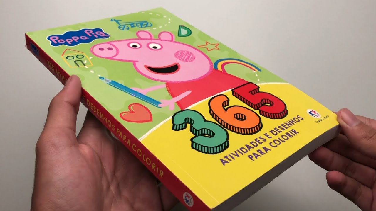 Peppa Pig | 365 Atividades e Desenhos Para Colorir | Ciranda Cultural