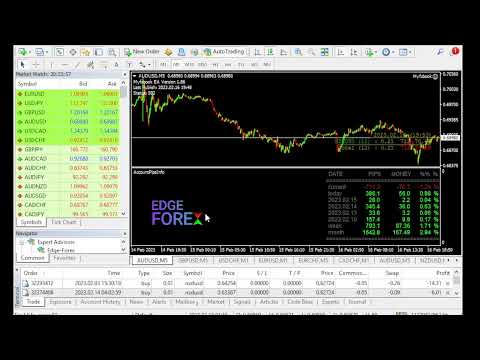 Edge-Forex: Forex Managed Accounts, Forex Signals  Live Trading Dashboard