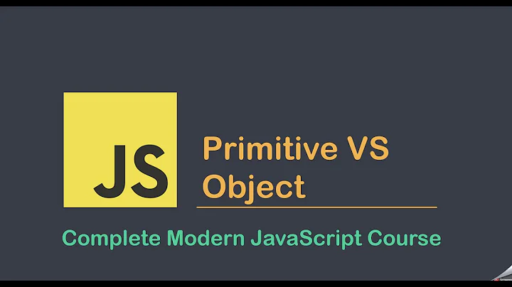 JavaScript Object VS Primitive