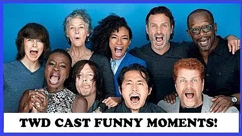 The Walking Dead Cast FUNNY Moments! 2017  #LOWI