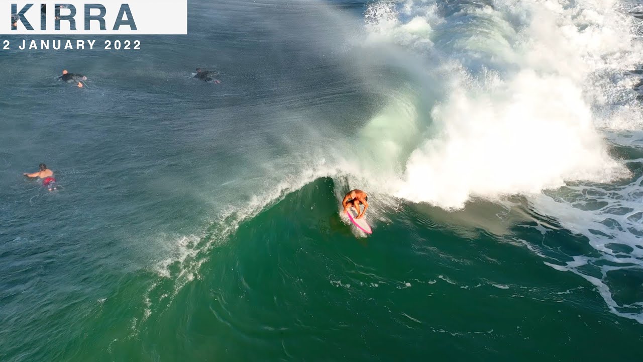 Kirra Drone - Cyclone Seth From Above - 2 January 2022 Surfing Australia