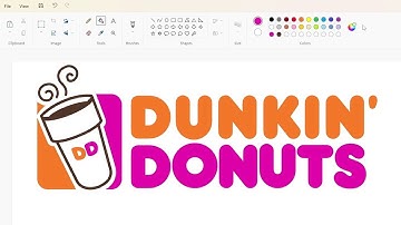 How to draw the Dunkin