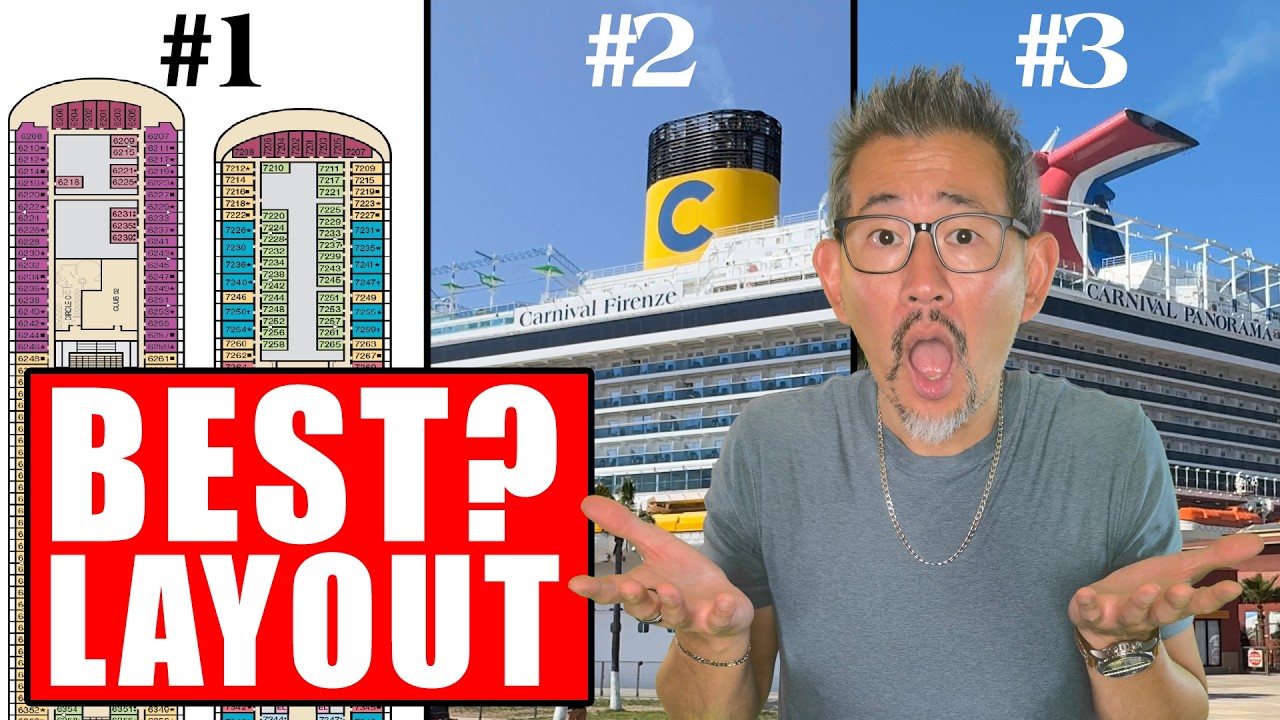 Best Carnival LAYOUT Out of Long Beach? Radiance vs Panorama vs Firenze