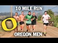 10 Mile Run with Oregon Men