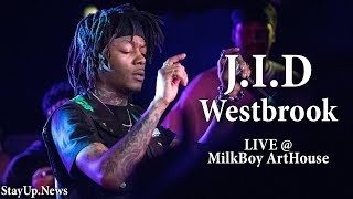 J.I.D - Westbrook (feat. A$AP Ferg) [LIVE @ MilkBoy ArtHouse]