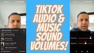 How To Adjust Your TikTok Audio With Music Background In App screenshot 5