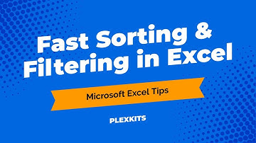 How to Easily Sort and Filter Data in Excel (2019)