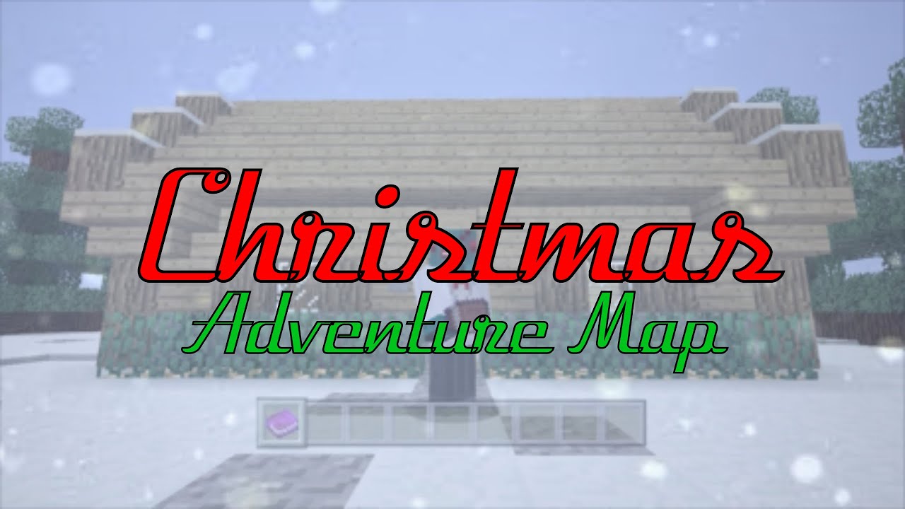 Minecraft Xbox: Christmas Adventure Map! Part 1!!!