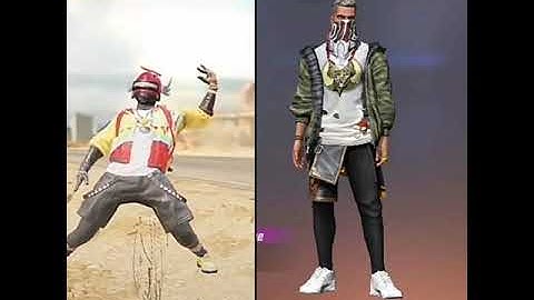 #FREE FIRE🔥vs #PUBG dance #emote battle //best of 2021