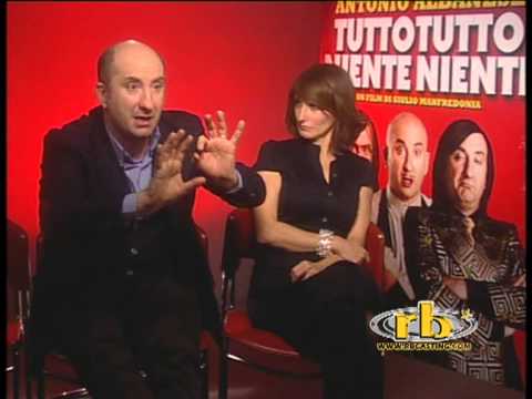 Antonio Albanese, Lorenza Indovina, Tutto Tutto Niente Niente, intervista, RB Casting