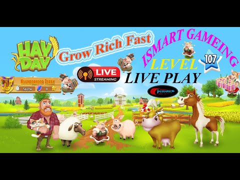 HAYDAY Grow Rich Fast #Profit Secrets | LEVEL 107 | 14-01-2025| LIVE GAME PLAY #suppercel #