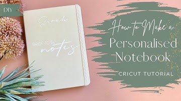 Hoe u notitieboeken personaliseert met Cricut - Omslagen van papier of imitatieleer