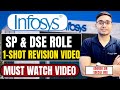 Infosys 1-shot Revision Video | Infosys SP &amp; DSE Role Complete Revision | Infosys Free PDF