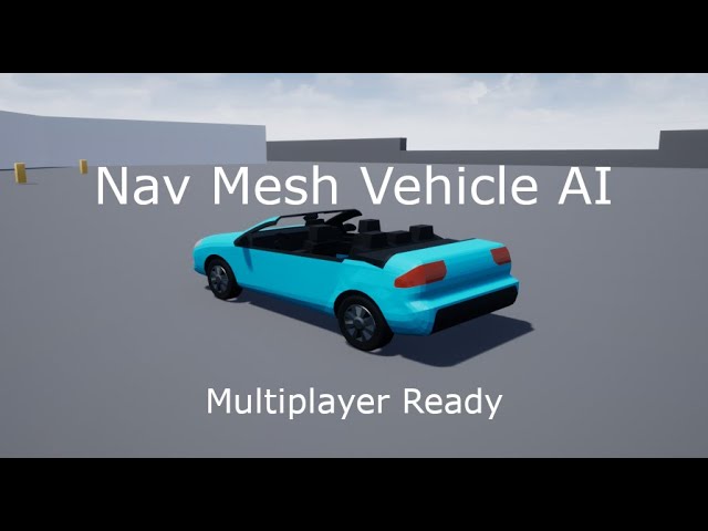 Multiplayer Car Racing Game in Blueprints - UE Marketplace