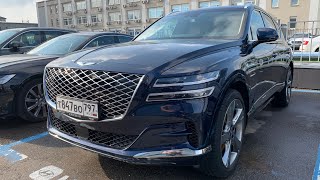 Взял Genesis GV80 - топовый кроссовер с дизелем