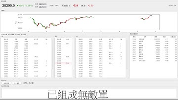 【天真選擇權】 2025-1030-程式交易-python-api-盤中實況-