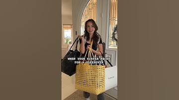 All This for 1 Night 👜💄🛍️ #comedy