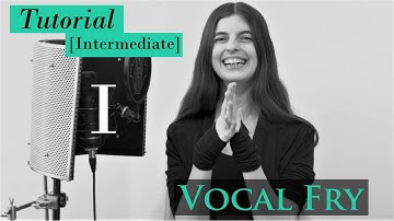 Vocal Fry Intermediate 1 - How to Approach Fry From Above - Aliki Katriou