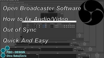 How to fix Audio/Video Out of Sync in OBS Studio, Quick And Easy