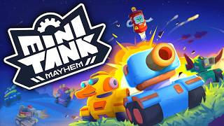 【Mini Tank Mayhem】A Roguelike Tower Defense Game Where You Build the Ultimate Tank Deck to Repel ... screenshot 3