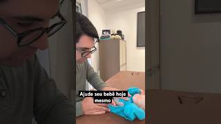 Osteopata mostra cura da cólica dos bebês #fisioterapia #osteopatia #colica #disquesia