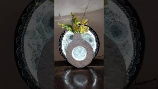 ✨🌷 Aesthetic Flower Vase DIY 😍 | Trash to Treasure ♻️💫#shorts #viral #diy #art #diy
