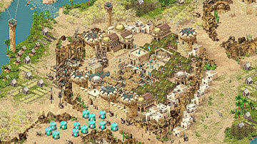 Surrounded by 5 Sentinel - Stronghold Crusader Definitive Edition