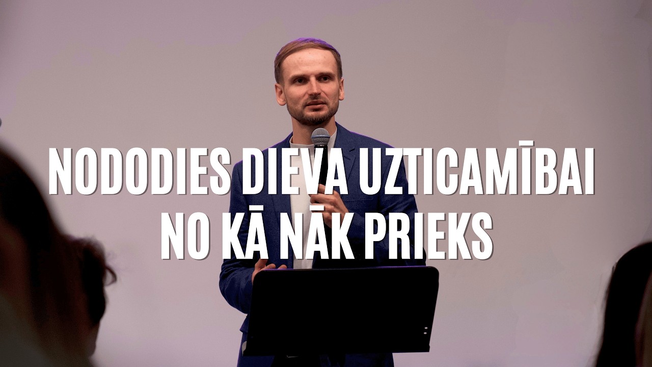 Nododies Dieva uzticamībai no kā nāk prieks | Mārcis Kārkliņš | 01.03.2026